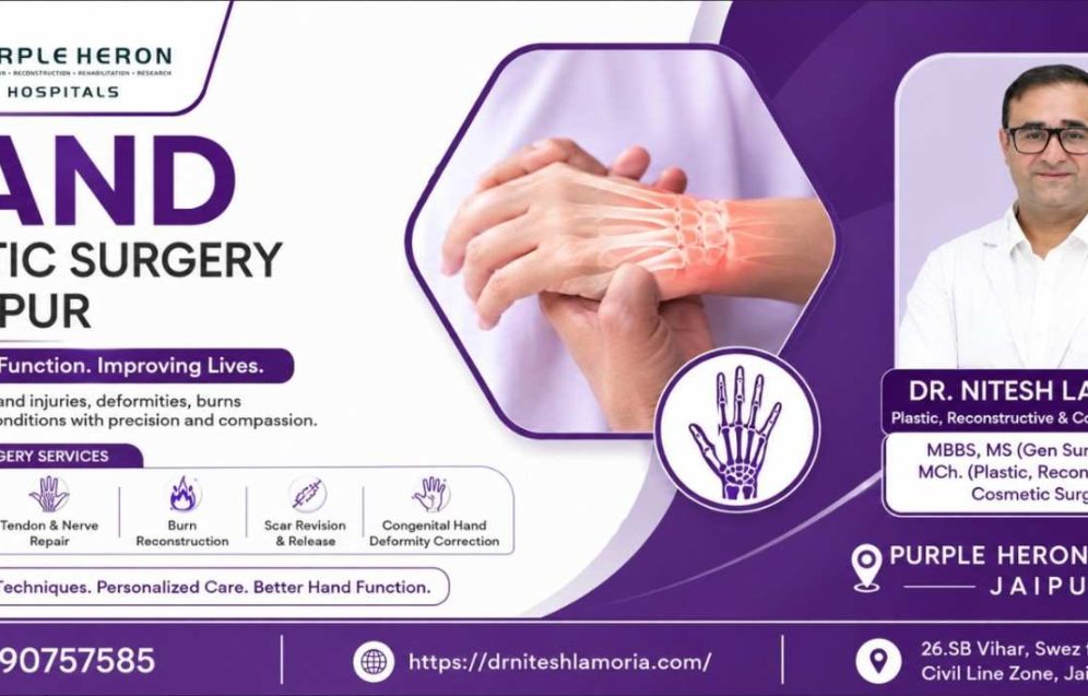 Hand Plastic Surgery in Jaipur